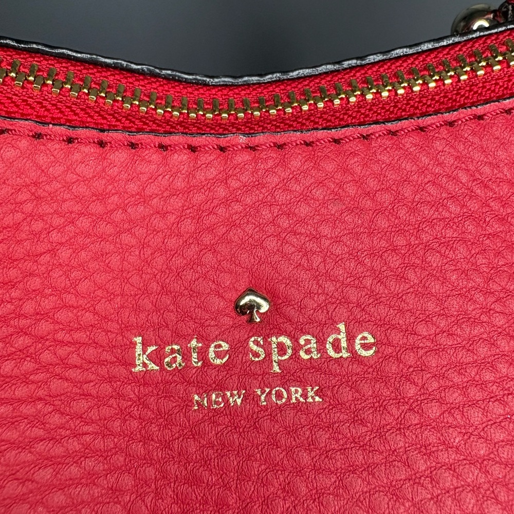 Kate Spade Red Leather Handbag - Picture 2 of 13